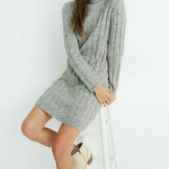 Madewell Women's Donegal Rolled Mock-neck Sweater - Picture 12 of 15